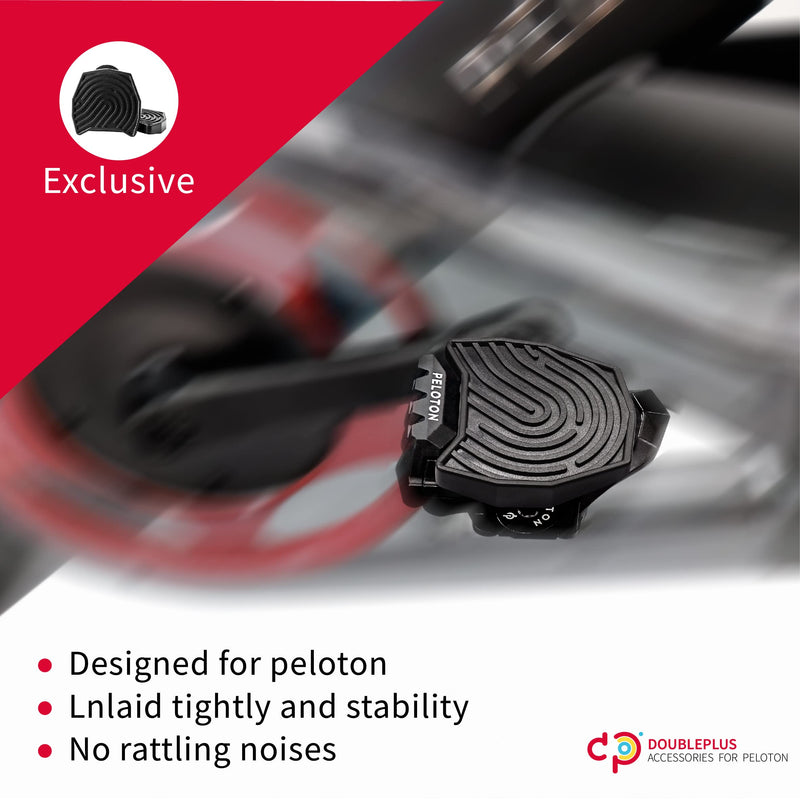 [Australia - AusPower] - Doubleplus Pedal Converters for Peloton, Flat Pedal for Peloton Bike & Bike+, Converter for Peloton Bike, Fit for Regular Shoes, No Need Riding Shoes, Fit for Parents, Accessories for Peloton 