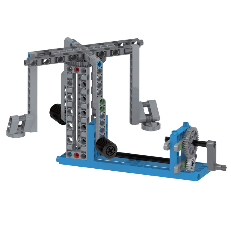 [Australia - AusPower] - Thames & Kosmos Simple Machines Science Experiment & Model Building Kit, Introduction to Mechanical Physics, Build 26 Models to Investigate The 6 Classic Simple Machines 