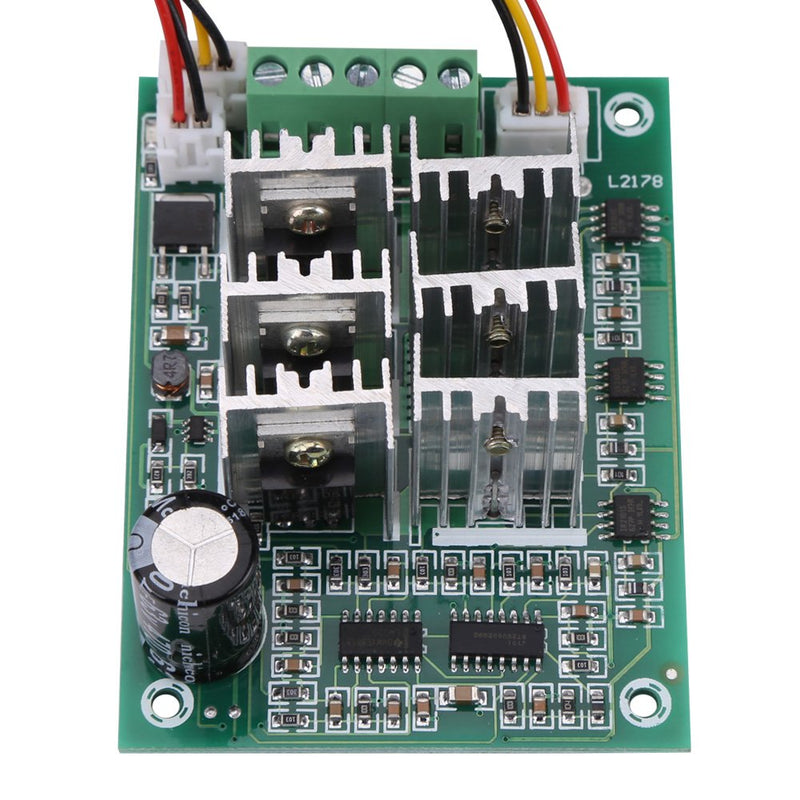 [Australia - AusPower] - DC 5V-36V Brushless Motor Speed Controller Board 15A 3-Phase CW CCW Reversible Switch Regulator Module 