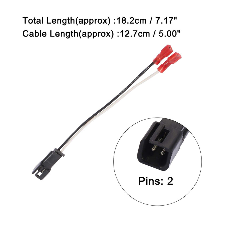[Australia - AusPower] - X AUTOHAUX 4pcs 72-4570 Car Speaker Connector Harness Adapter for Chevrolet Cavalier 1995-2005 