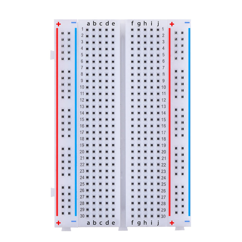 [Australia - AusPower] - eBoot 3 Pieces 400-Point Solderless Circuit Breadboard with 65 Pieces M/M Flexible Breadboard Jumper Wires 