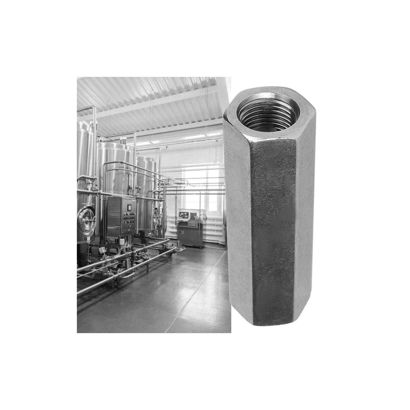 [Australia - AusPower] - Air Check Valve,304 Stainless Steel Hex BSPP Female Thread Check Valve, Good Airtightness, Not Easy to Rust,for Pipes Under Gas, Water, Oil and Other Media(3/8") 