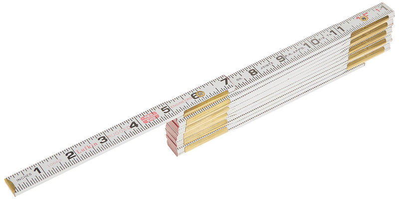 [Australia - AusPower] - Crescent Lufkin 5/8" X 6' Red End® Engineer's Scale Wood Rule - 1066DN 