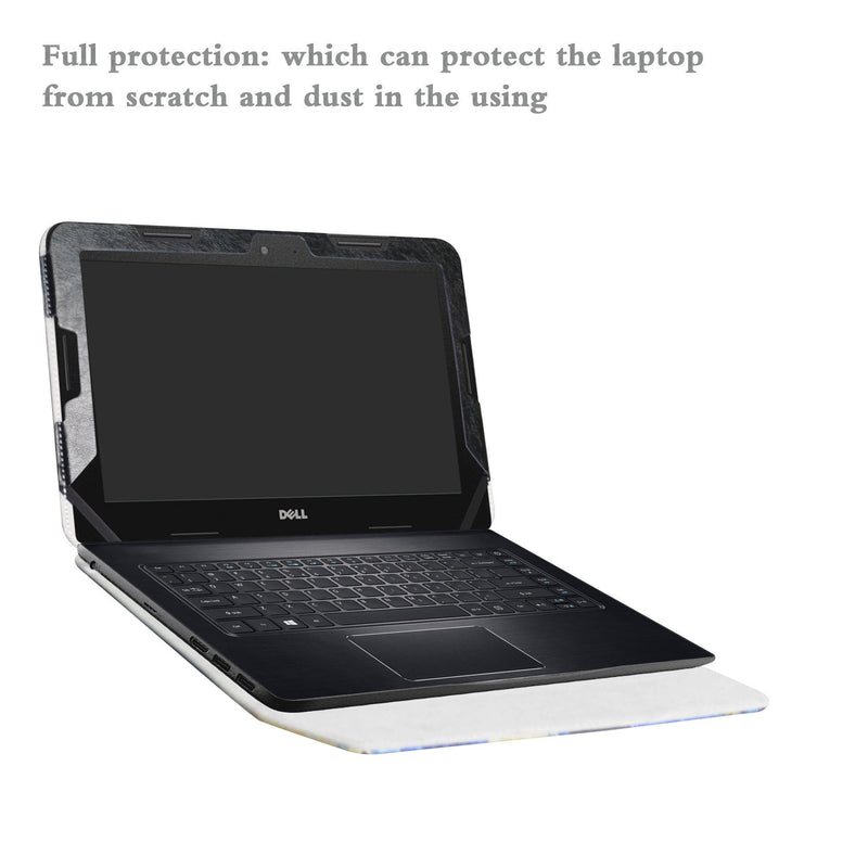 [Australia - AusPower] - Alapmk Protective Case Cover for 11.6" Dell Chromebook 11 3189 3180/Inspiron Chromebook 11 3181/Latitude 11 3180 3190 Education Series Laptop(Note:Not fit Dell Chromebook 11 5190 3120),Starry Night Starry Night 