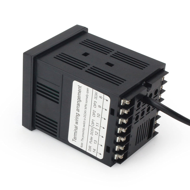 [Australia - AusPower] - Single Axis CNC Motion Programmable Controller 40KHz 1 axis CNC System P-PMC Manual Control Operation Parameter Setting Function for Stepper Motor Servo Motor 3 output 6 input 