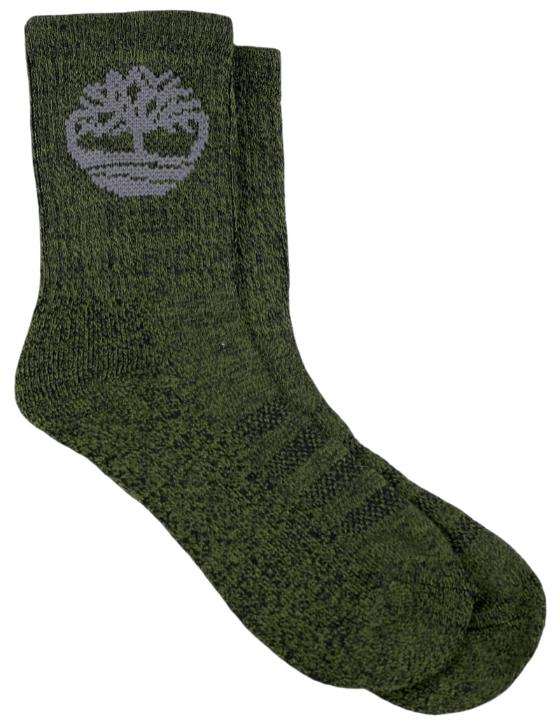 [Australia - AusPower] - Timberland Boy's 5 Pack Half Cushioned Crew Socks, Large, Assorted 