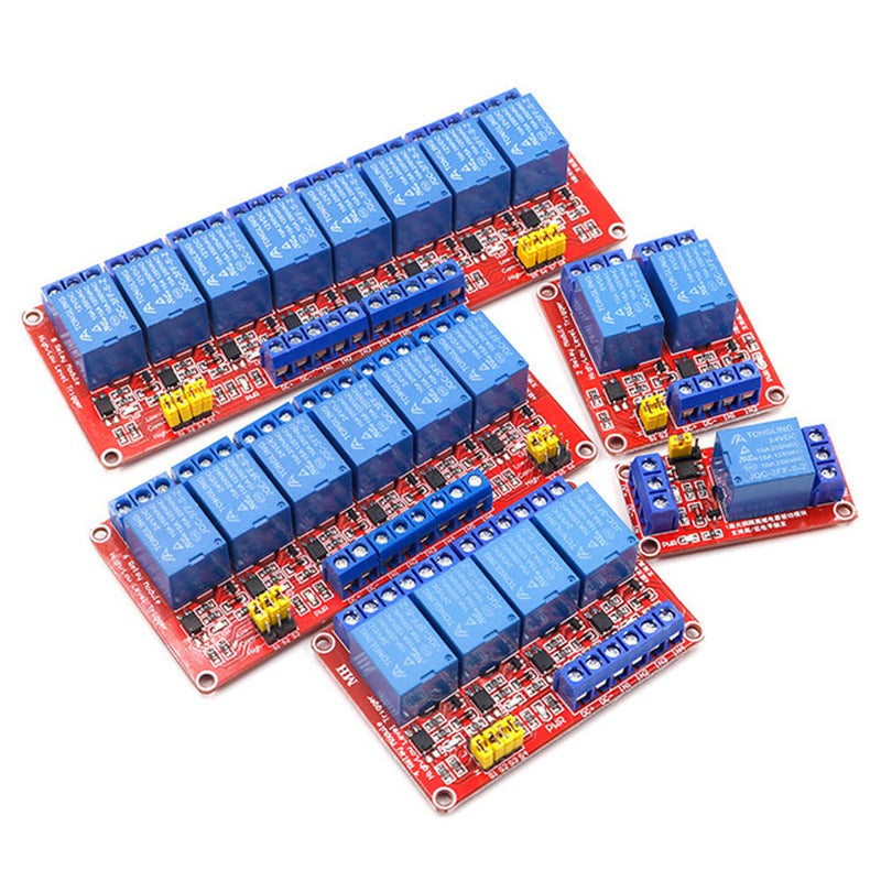 [Australia - AusPower] - WWZMDiB【1Pcs, 24V, 2 Channel, Relay Board】Relay Module 1/2/4/6/8/16 Channel 5V 12V 24V with Optocoupler Isolation Support High and Low Level Trigger 