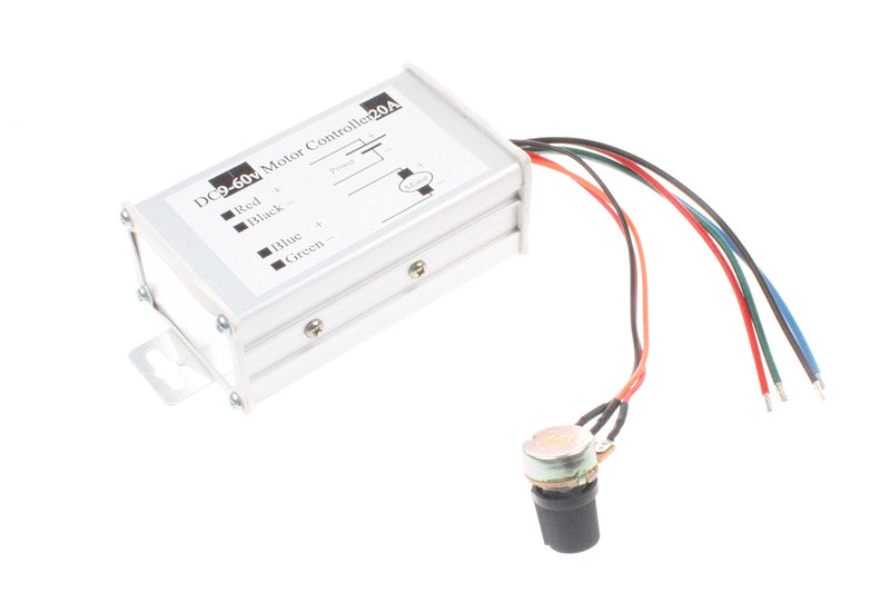 [Australia - AusPower] - NOYITO PWM Motor Speed Controller 20A DC 9V-60V 12V 24V 36V 48V Brush Motor Controller (20A) 