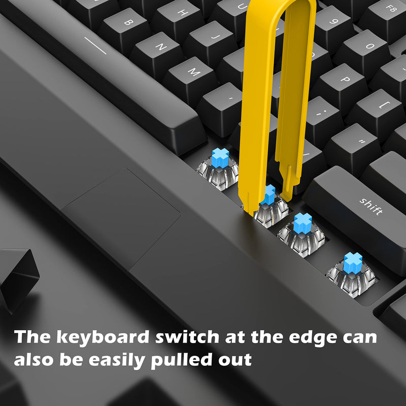 [Australia - AusPower] - HONKID Switch Puller,Stainless Steel Key Remover for Replacement Mechanical Gaming Keyboard Switches 