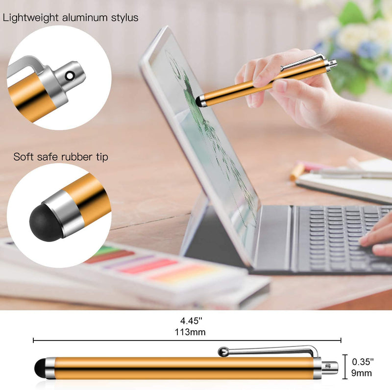 [Australia - AusPower] - Granarbol Stylus Pens for Touch Screens, 10 Pack for Universal Capacitive Touch Screen Stylus Compatible with iPad, iPhone, Samsung, Kindle Touch, Compatible with All Device – 10 Color 
