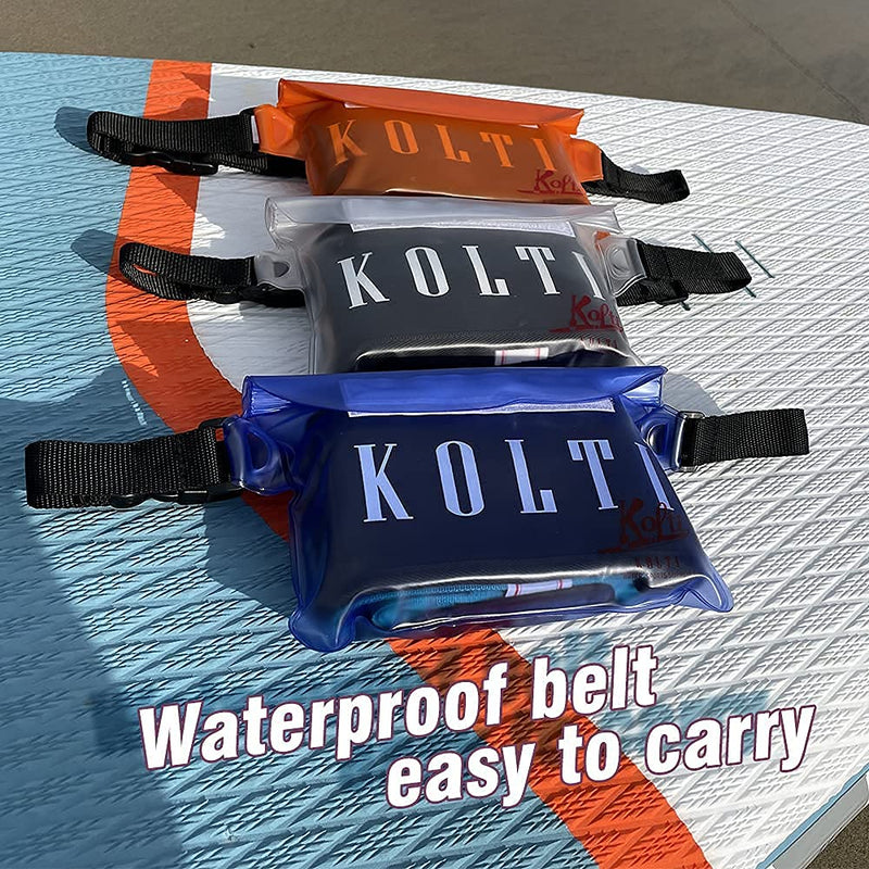 [Australia - AusPower] - Kolti Paddle Board Carry Strap, Adjustable Heavy-Duty SUP Carrying Support Strap for Surfboard Stand Up Paddleboard Canoe Longboard Carry Belt Paddle Board Accessories Black 