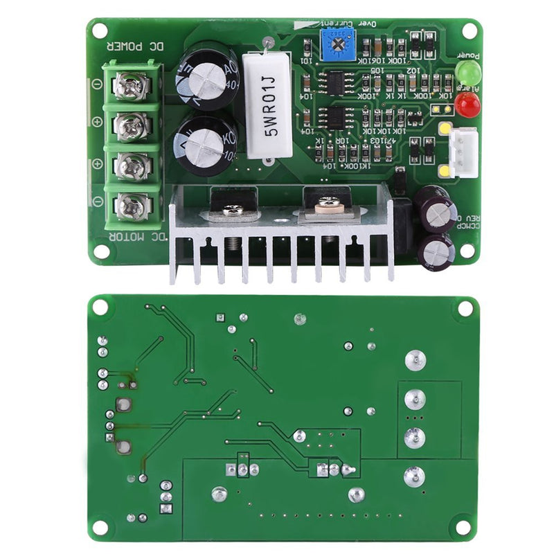 [Australia - AusPower] - PWM DC Motor Speed Controller, 12V/24V/36V Regulator Potentiometer Overload Protector Motor Speed Control Board 15A 