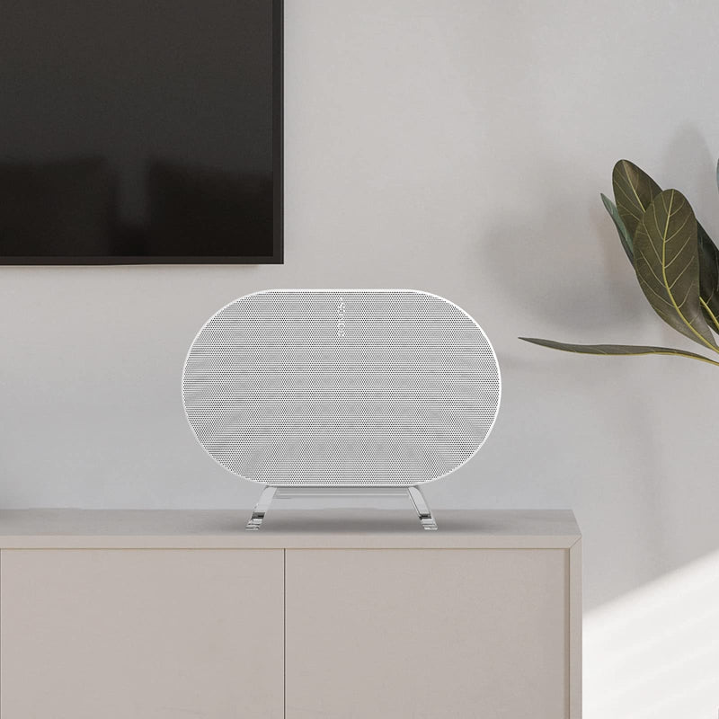 [Australia - AusPower] - HeyMoonTong Acrylic Table Stand for Sonos ERA 300 Wireless Speaker - Desktop Decorative Bracket Mounting Accessories for Sonos ERA 300 (Clear, 1-Pack) Clear 1 Pack 