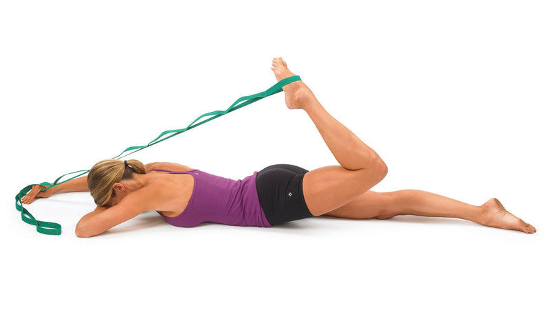 [Australia - AusPower] - The Original Stretch Out Strap with Exercise Book – Made in the USA by OPTP – Top Choice of Physical Therapists & Athletic Trainers 