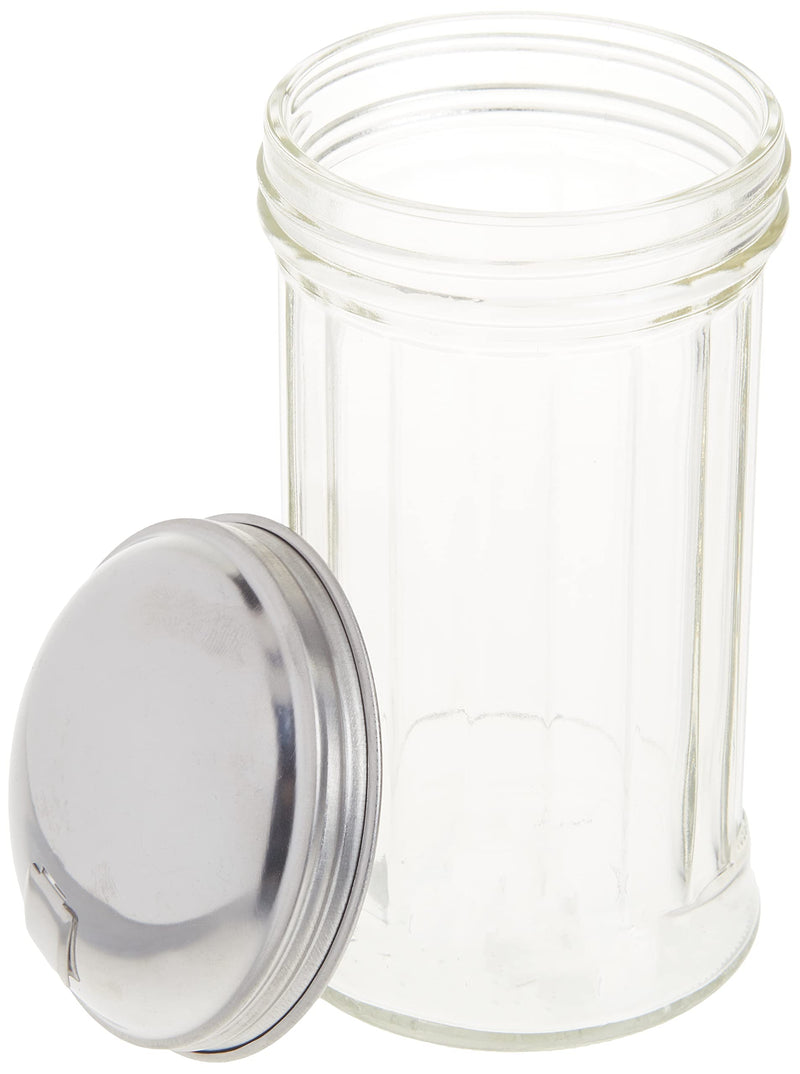 [Australia - AusPower] - American Metalcraft 12 oz Glass Sugar Shaker w/Lid Glass shaker with Sugar top 