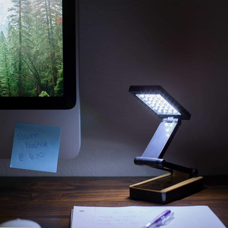 [Australia - AusPower] - Super Bright Portable Desk lamp - Black 