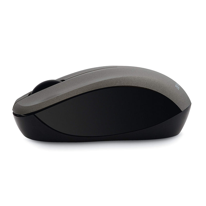 [Australia - AusPower] - Verbatim Wireless Silent Mouse 2.4GHz with Nano Receiver - Ergonomic, Blue LED, Noiseless and Silent Click for Mac and Windows - Graphite, 1.4" x 2.3" x 3.7" Graphite Mouse 