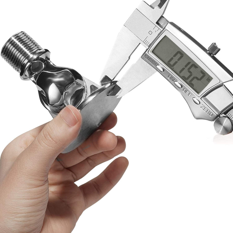 [Australia - AusPower] - ZOMCHAIN Ratchet Rail Mount, Marine VHF Antenna Mounts,316 Stainless Steel Adjustable Base Mount for Boat 