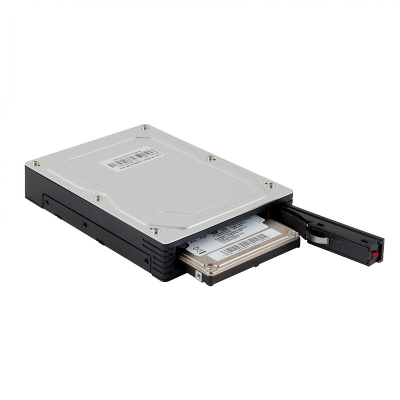 [Australia - AusPower] - 2.5" SSD to 3.5" SATA Converter HDD Tray Caddy Hard Drive USB 3.0 Enclosure SY-MRA25037 
