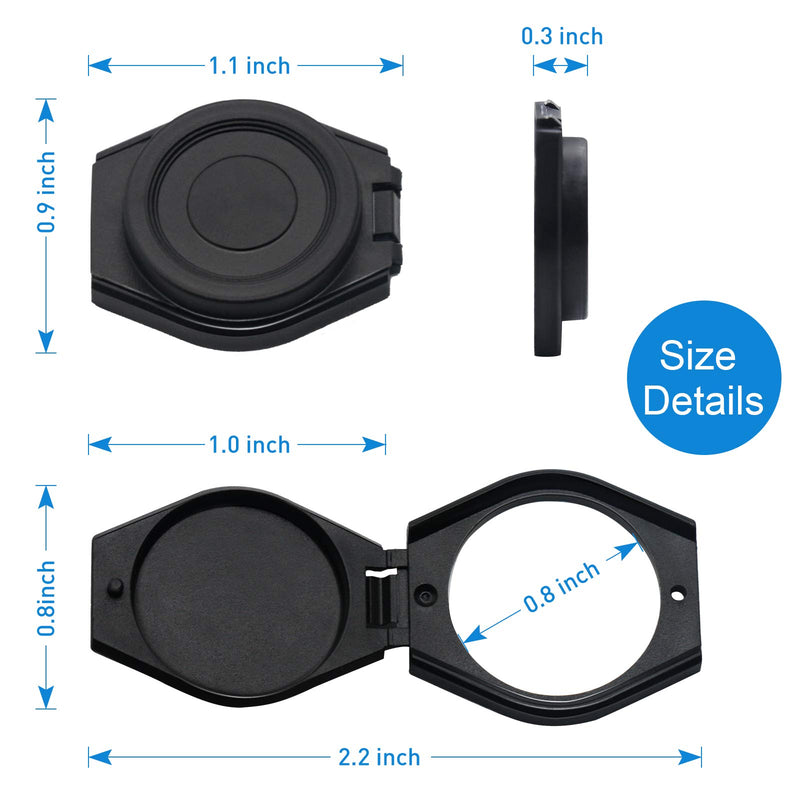 [Australia - AusPower] - Webcam Cover Lens Cap, 3 Pcs Webcam Lens Cover Shutter Hood Cover for Logitech HD Pro Webcam C270/C615/C920/C930e/C922X to Protect Your Privacy and Security 