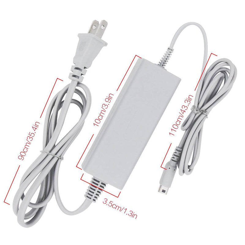 [Australia - AusPower] - Charger for Wii U Gamepad , AC Power Adapter Charger for Nintendo Wii U Gamepad Remote Controller 
