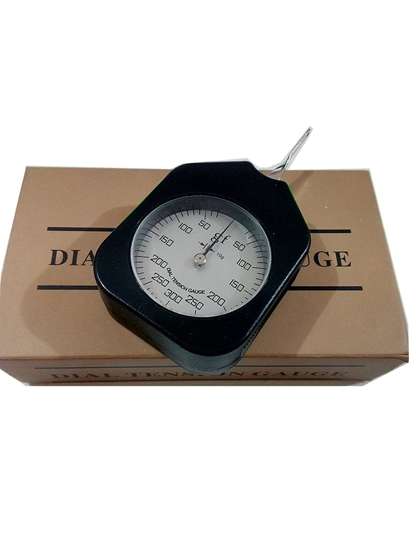 [Australia - AusPower] - VTSYIQI Gram Tension Meter Dial Tension Gauge Meter with Max Value 300g 