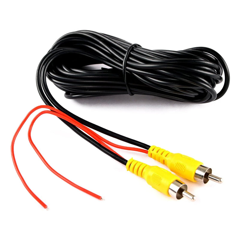 [Australia - AusPower] - DALLUX Backup Camera RCA Video Cable,CAR Reverse Rear View Parking Camera Video Cable with Detection Wire (33FT/10 Meters) RCAC01/33ft 