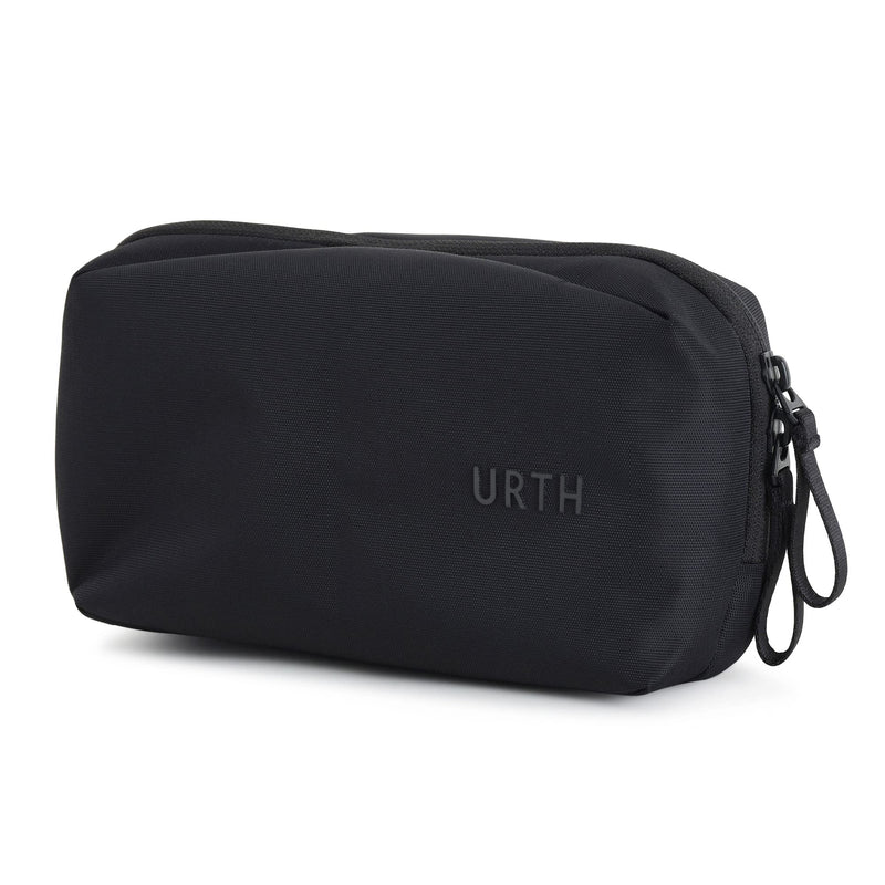 [Australia - AusPower] - Urth Zeolite Tech Organiser – Electronics Accessories Bag, Weatherproof + Recycled (Black) BLK 
