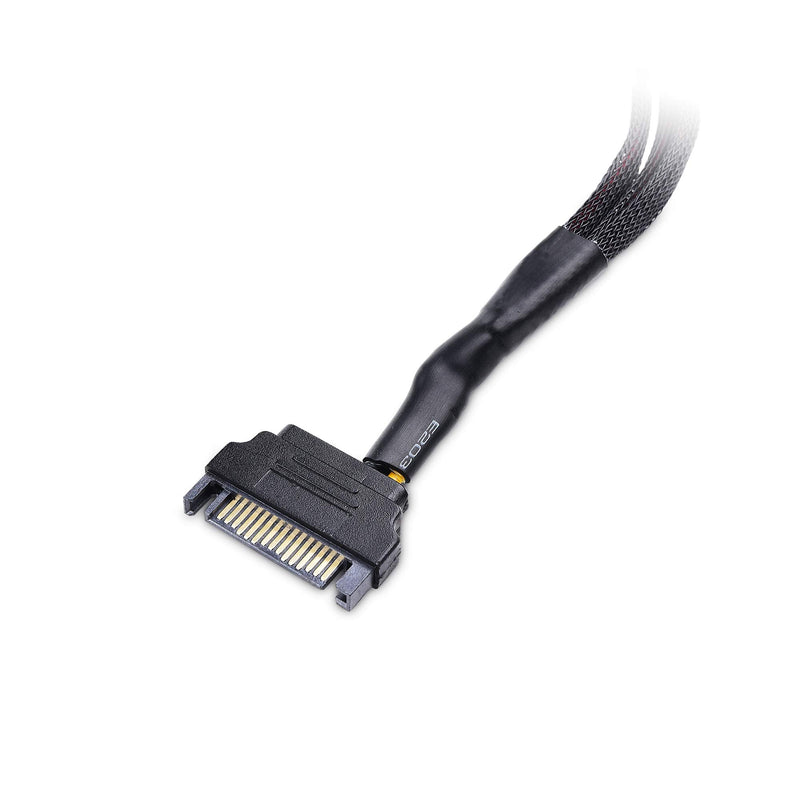 [Australia - AusPower] - Cable Matters 2-Pack 3 Computer Case Fan Splitter Cable with SATA Power - 16 Inches 