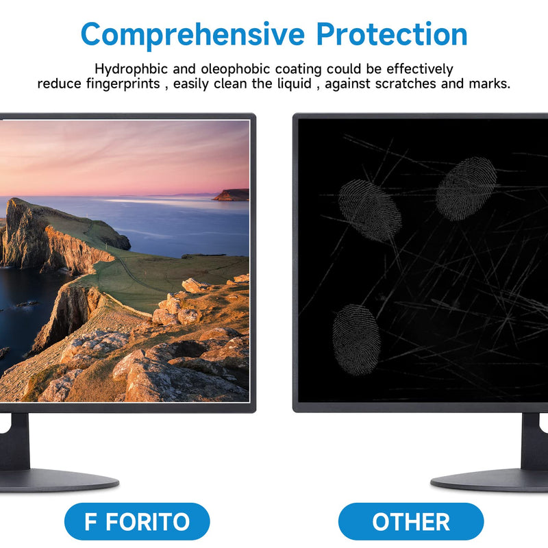 [Australia - AusPower] - [2 PACK] 24 inch Anti Glare (Matte) Screen Protector Compatible with All Brands of 24" Widescreen Desktop with 16:9 Aspect Ratio Monitor(SIZE: 24" Diagonal x 20.9" Width x 11.8" Height) 24" 16:9 - Anti Glare 