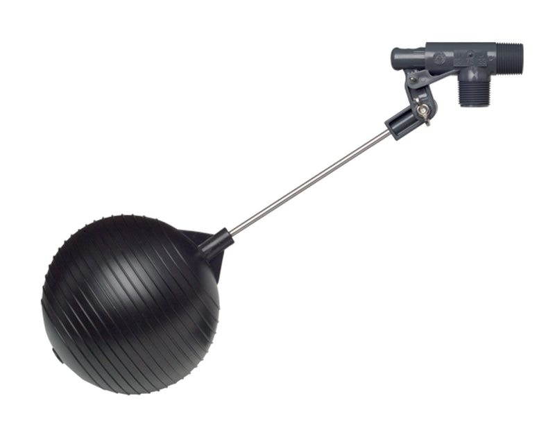 [Australia - AusPower] - Kerick Valve PS75SS PVC Float Valve, Standard Mount, 37 gpm at 60 psi, 3/4" NPT Male 0.75 Inch 