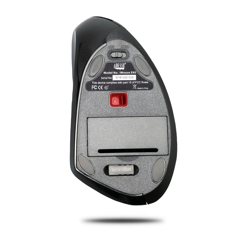 [Australia - AusPower] - Adesso iMouse E90 - Wireless Left-Handed Vertical Ergonomic Mouse 