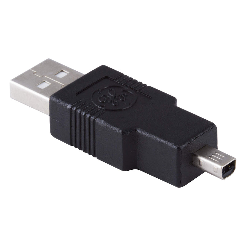 [Australia - AusPower] - GE Universal USB 2.0 Adapter Kit, 6ft. A Male to A Female Extension Cable, 4 Adapters Included: A Male to B Male, A Male to Mini B (4 Pin), A Male to Mini B (5 Pin), A Male to Micro USB, 33758 