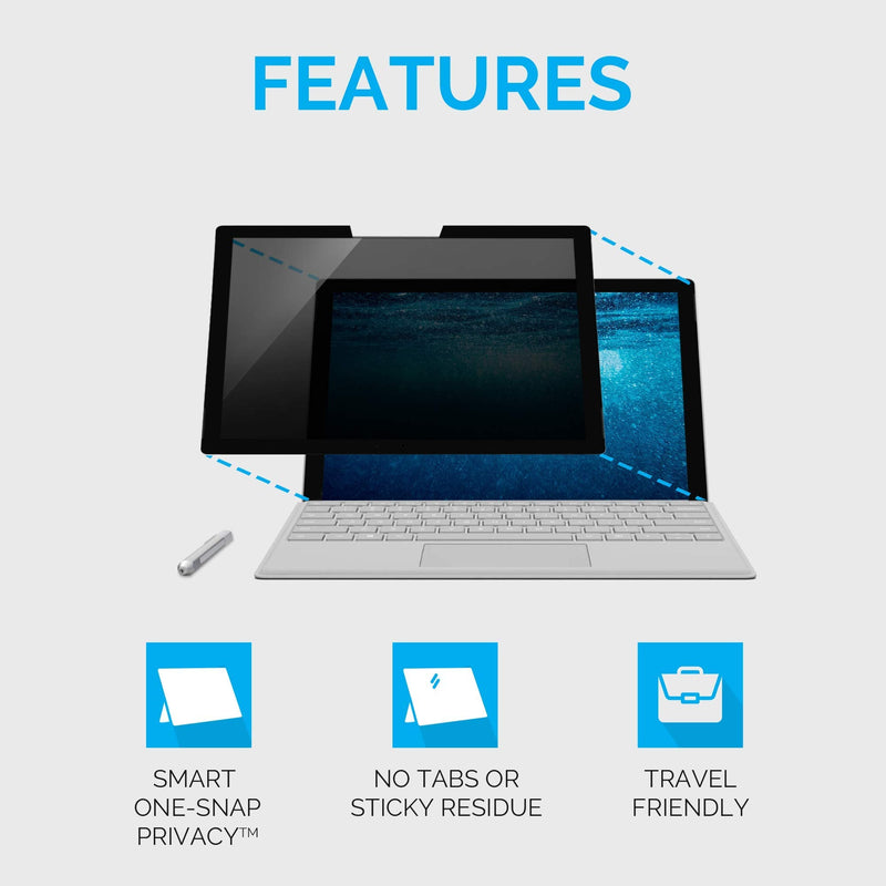 [Australia - AusPower] - ZBRANDS // Microsoft Surface Pro Magnetic Privacy Screen Anti-Glare | Anti-Spy Glass Screen Film (Surface Pro 4/5/6/7) Surface Pro 4 / 5 / 6 / 7 