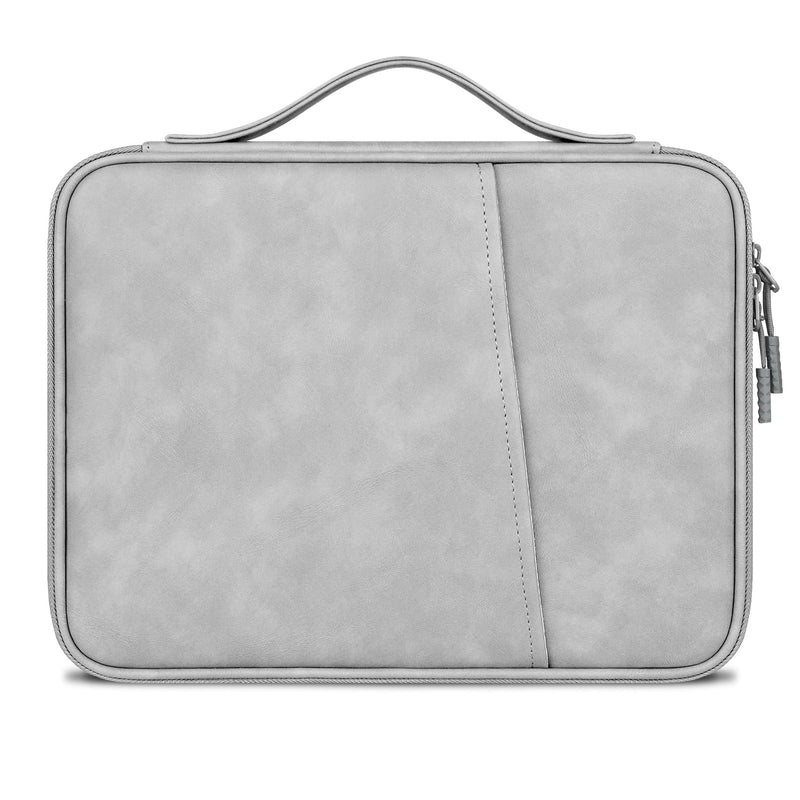 [Australia - AusPower] - Lacdo Tablet Sleeve Case for 10.9 inch New iPad / 11 inch iPad Pro / 10.2 inch iPad / 10.9" iPad Air / 10.5 inch iPad Pro Air, Galaxy Tab A8 10.5" Protective Bag, Fit Apple Smart Keyboard, Gray 
