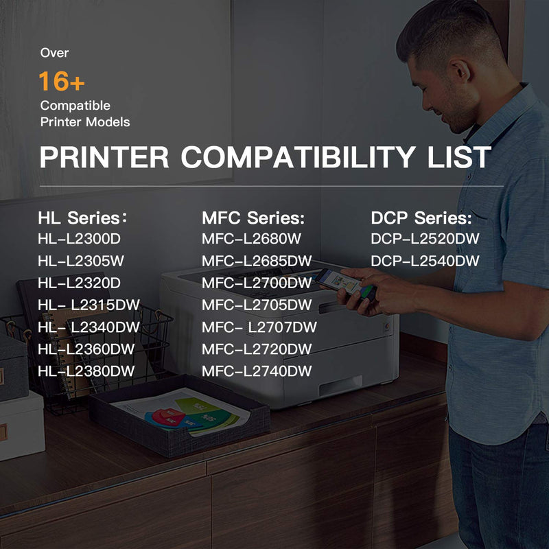 [Australia - AusPower] - E-Z Ink (TM) Compatible Drum Unit Replacement for Brother DR630 DR 630 Compatible with HL-L2300D HL-L2320D HL-L2340DW HL-L2360DW HL-L2380DW MFC-L2740DW MFC-L2720DW MFC-L2700DW DCP-L2540DW (1 Pack) 