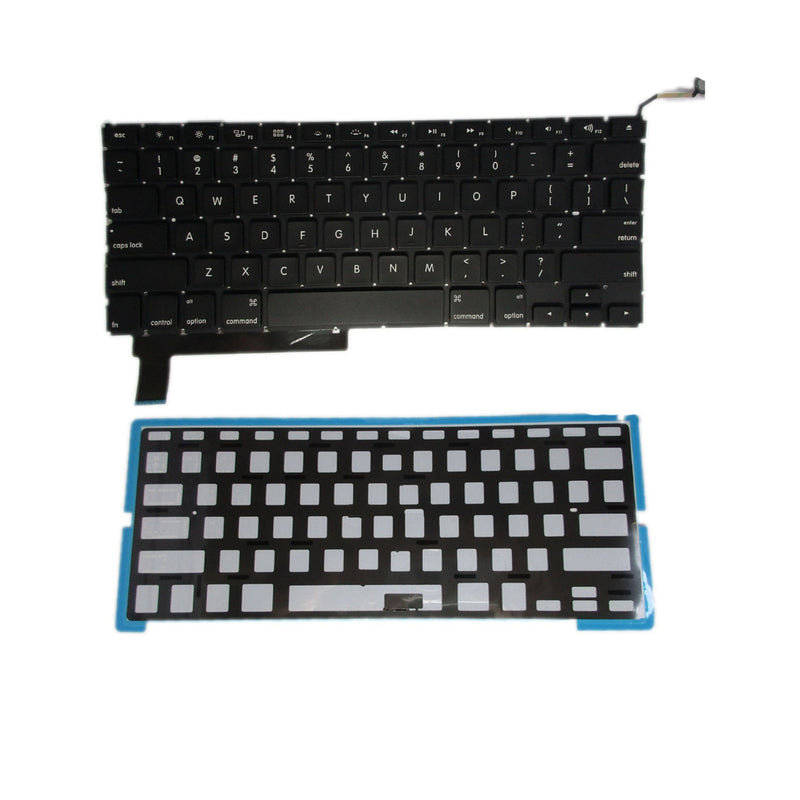 [Australia - AusPower] - SUNMALL Keyboard Replacement with Backlight Compatible with 15.4" MacBook Pro A1286 MC118LL/A MB985LL/A MB986LL/A MC371LL/A MC372LL/A MC373LL/A MC721LL/A Series 2009 2010 2011 2012 