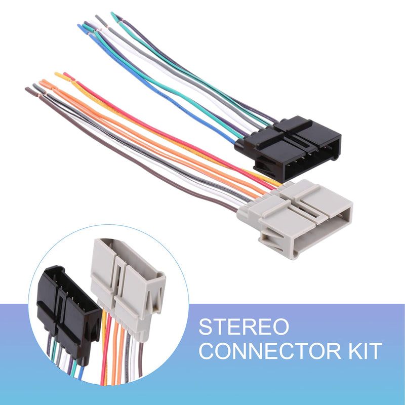[Australia - AusPower] - BASIKER Metra 70-1817 Radio Installation Wiring Harness for 1984-2006 Chrysler Dodge Jeep OEM 