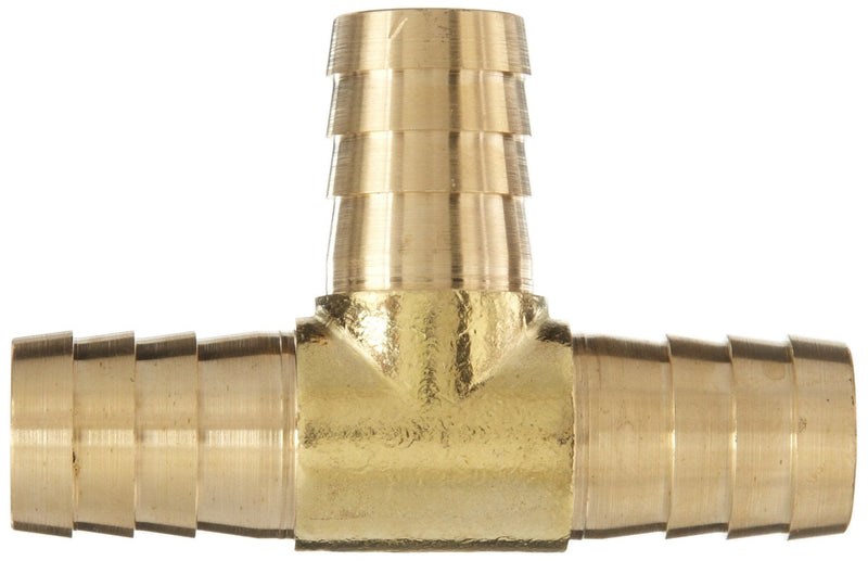 [Australia - AusPower] - Dixon 179-1010 Brass Hose Splicer Fitting, Tee, 5/8" Hose ID Barbed 