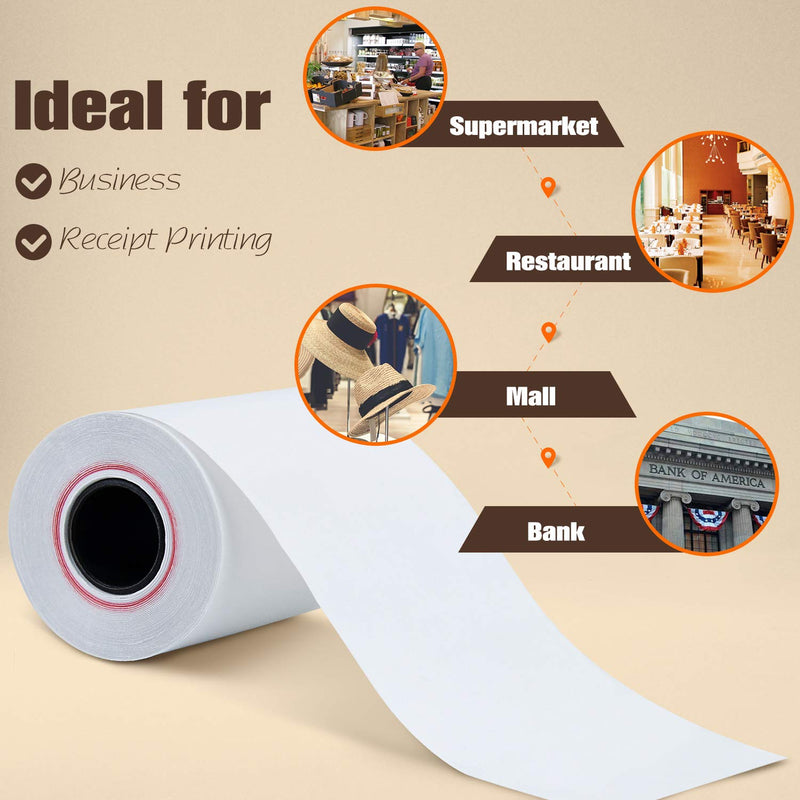 [Australia - AusPower] - TK Thermal King, 2 1/4" x 50' Thermal Paper, 50 Rolls 2-1/4"x50' 