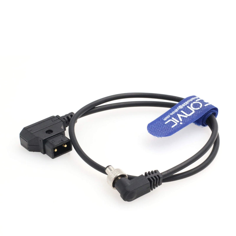 [Australia - AusPower] - Eonvic D-Tap to Locking DC 5.5x2.1mm 12V Monitor Power Cable for Video Devices PIX-E7 PIX-E5 7 Atomos/Ikan/Sony/DJI Monitor,Hollyland Mars 400s 