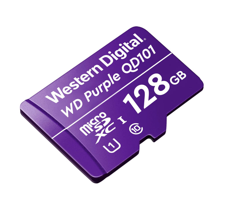 [Australia - AusPower] - Western Digital SC QD101 Micro SD Card 128GB WD Purple Surveillance Camera WDD0128G1P0C 