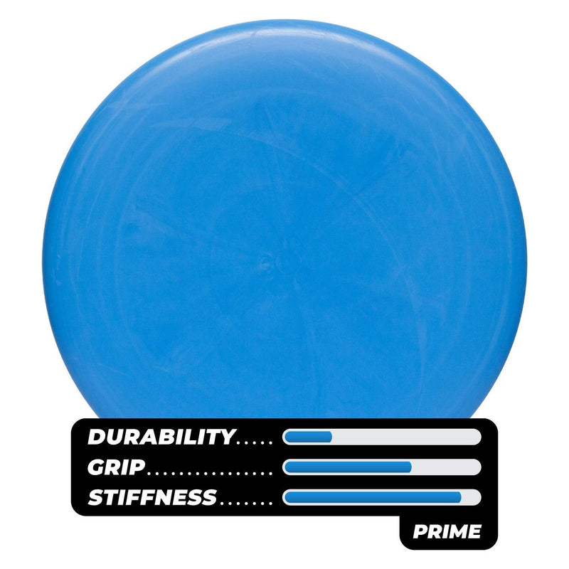 [Australia - AusPower] - Dynamic Discs Prime Burst Escape Disc Golf Driver | Frisbee Golf Fairway Driver | Neutral Flying Golf Disc | Stamp Colors Will Vary Blue 