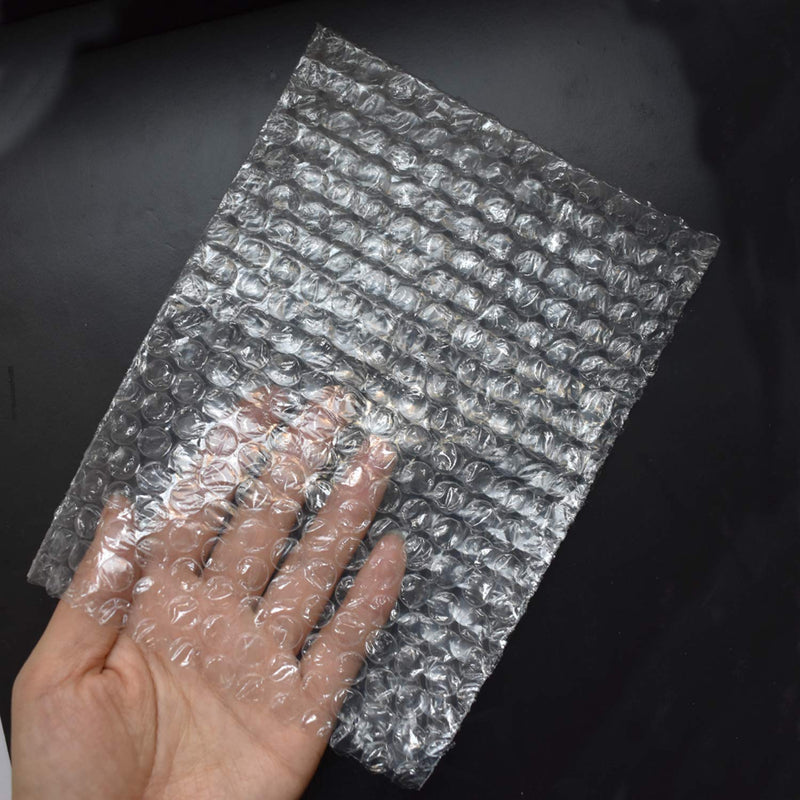 [Australia - AusPower] - 100Pack 6x8 Inch Bubble Out Bags Bubble Pouches Wrap Cushioning Packaging Bags, Double-Side Premium Small Bubble Out Pouch for Moving, Shipping, and Storage 6"x8" 