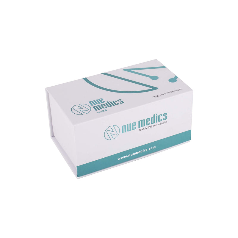 [Australia - AusPower] - NueMedics TENS EMS Unit Pro Rechargeable Battery Muscle Stimulator 24 Modes Portable Mini Massager TENS Unit with 10 Reusable Pads 