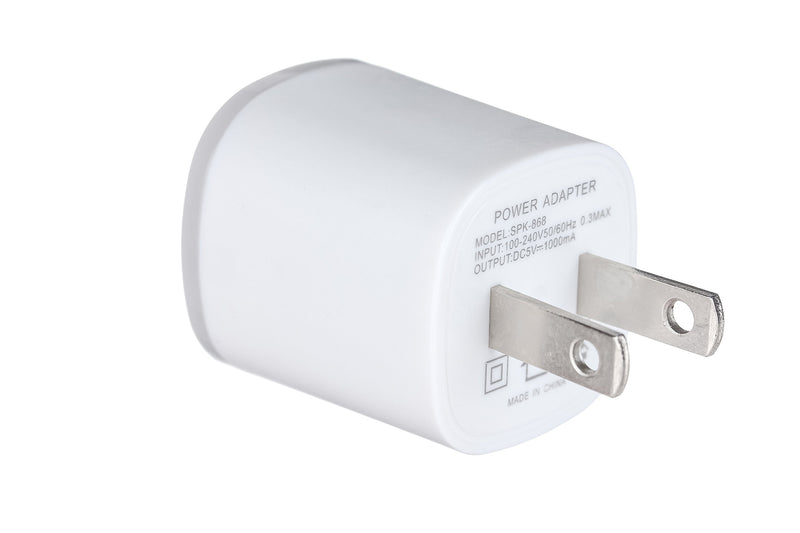 [Australia - AusPower] - Spark Electronics 4PC 1 Port Rapid Speed [Matte White] Tapered Universal USB Power Adapter Wall Charger Compatible with Apple iPhone 7 7 Plus 6 6S Plus 5 s C Samsung Galaxy S7/S6 Edge Note Nokia 