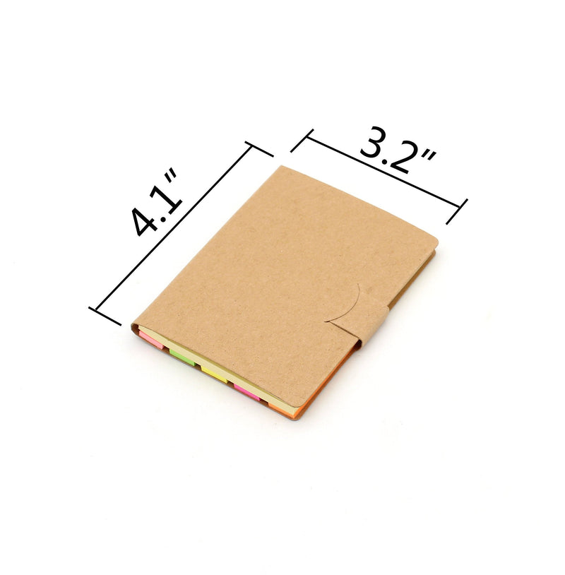 [Australia - AusPower] - Tueascallk 10 Packs Combination Sticky Notes, Pop-up Self-Adhesive Notes, 3.2" x 4.1", 200 Sheets/Pack 