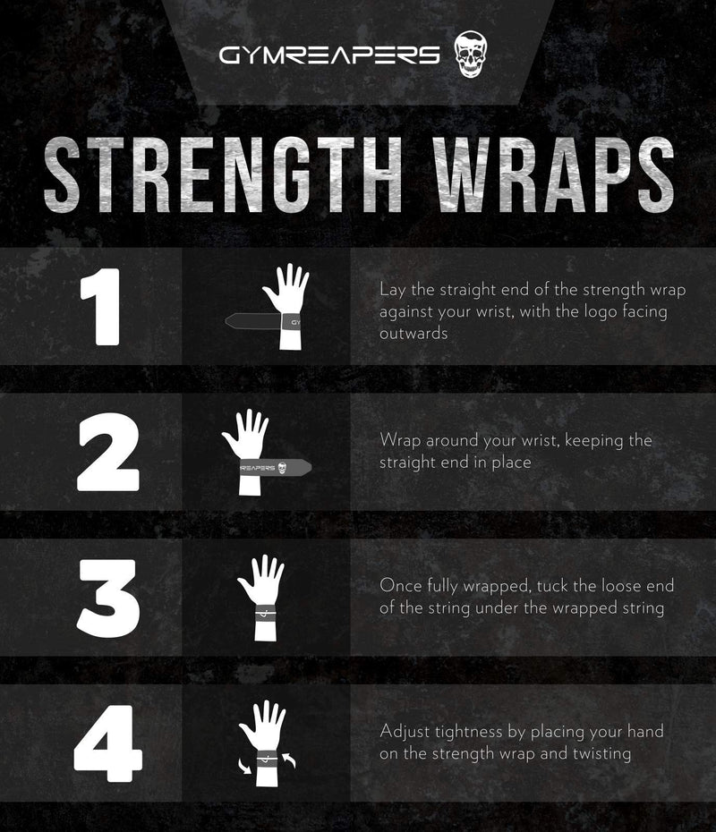 [Australia - AusPower] - Gymreapers Strength Wrist Wraps for Cross Training, Olympic Lifting, Strength, WOD Workouts, Calisthenics - Strong Wrist Support for Men and Women - Fits All Wrist Sizes | Men and Women 
