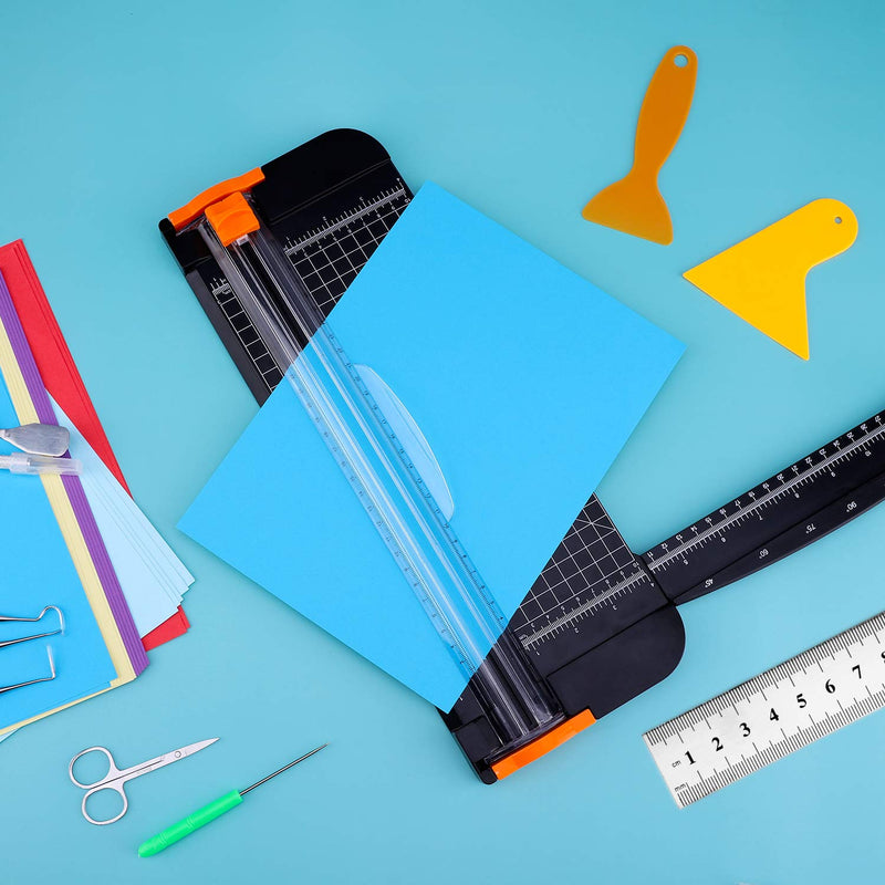 [Australia - AusPower] - Famomatk 23PCS Weeding Tools for Vinyl, Craft Weeding Tools Set with 12Inch Paper Cutter and Trimmer for Scrapbooking,Silhouettes,Cameos,Lettering,Cutting,Craft Paper, Labels and Cardstock 