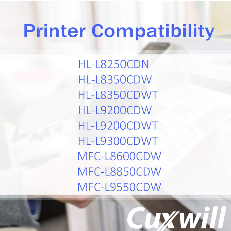 [Australia - AusPower] - Cuxwill Compatible Toner Cartridge Replacement for Brother TN336 TN-336 TN336M TN331 use with MFC-L8850CDW HL-L8350CDW MFC-L8600CDW HL-L8250CDN MFC-L9550CDW HL-L8350CDWT HL-L9200CDW Printer (Magenta) 